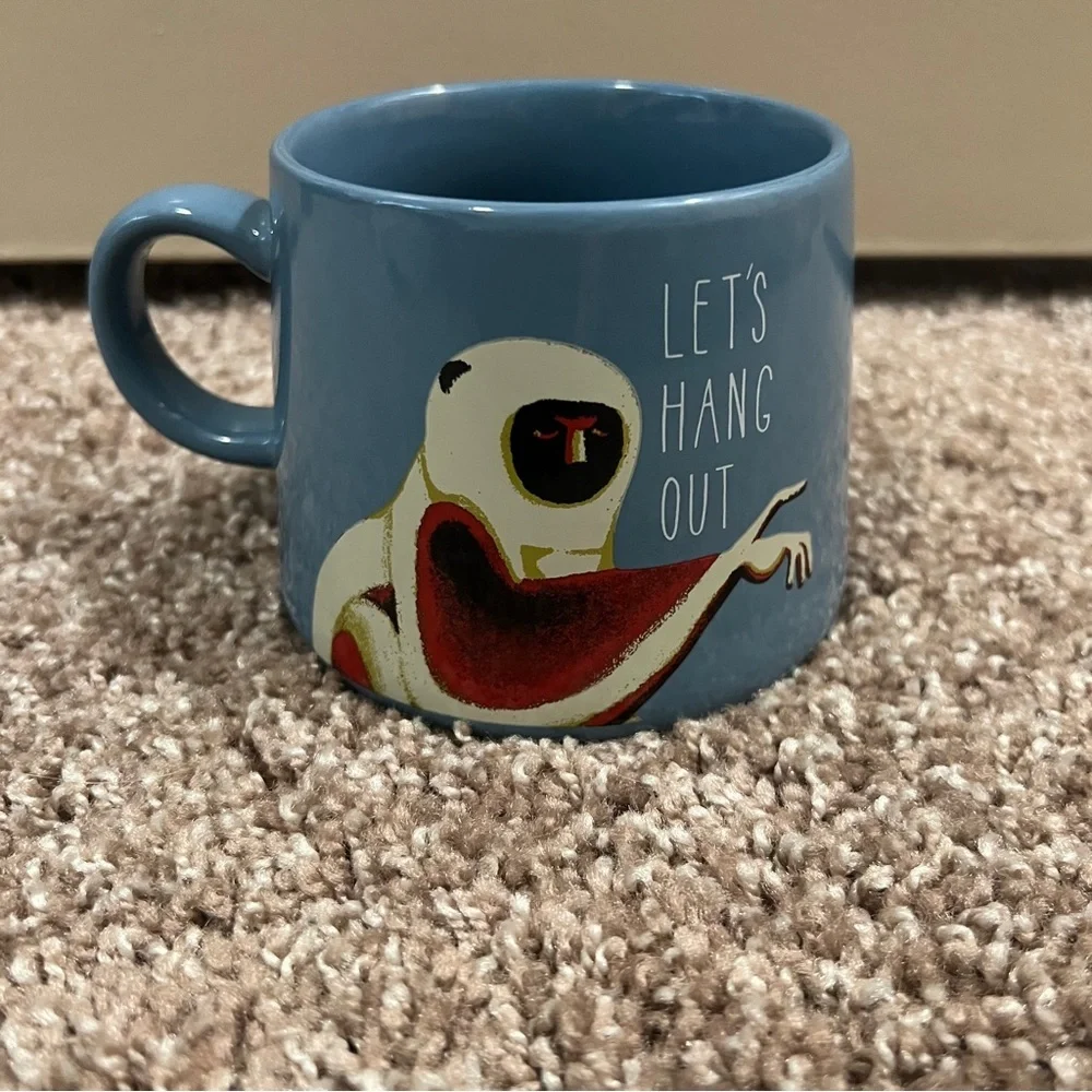 Opalhouse Target Sloth Let's Hang Out Blue Coffee Mug - Picture 4 of 4